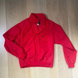 Eddie Bauer Red Nylon Pullover